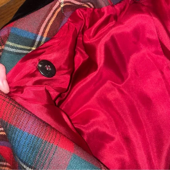 Ralph Lauren vintage 80s rare Tartan blazer size 10 - Picture 7 of 16